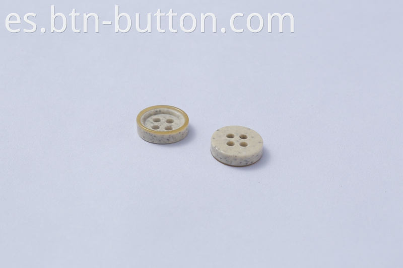 Wear-resistant GRS clothing buttons